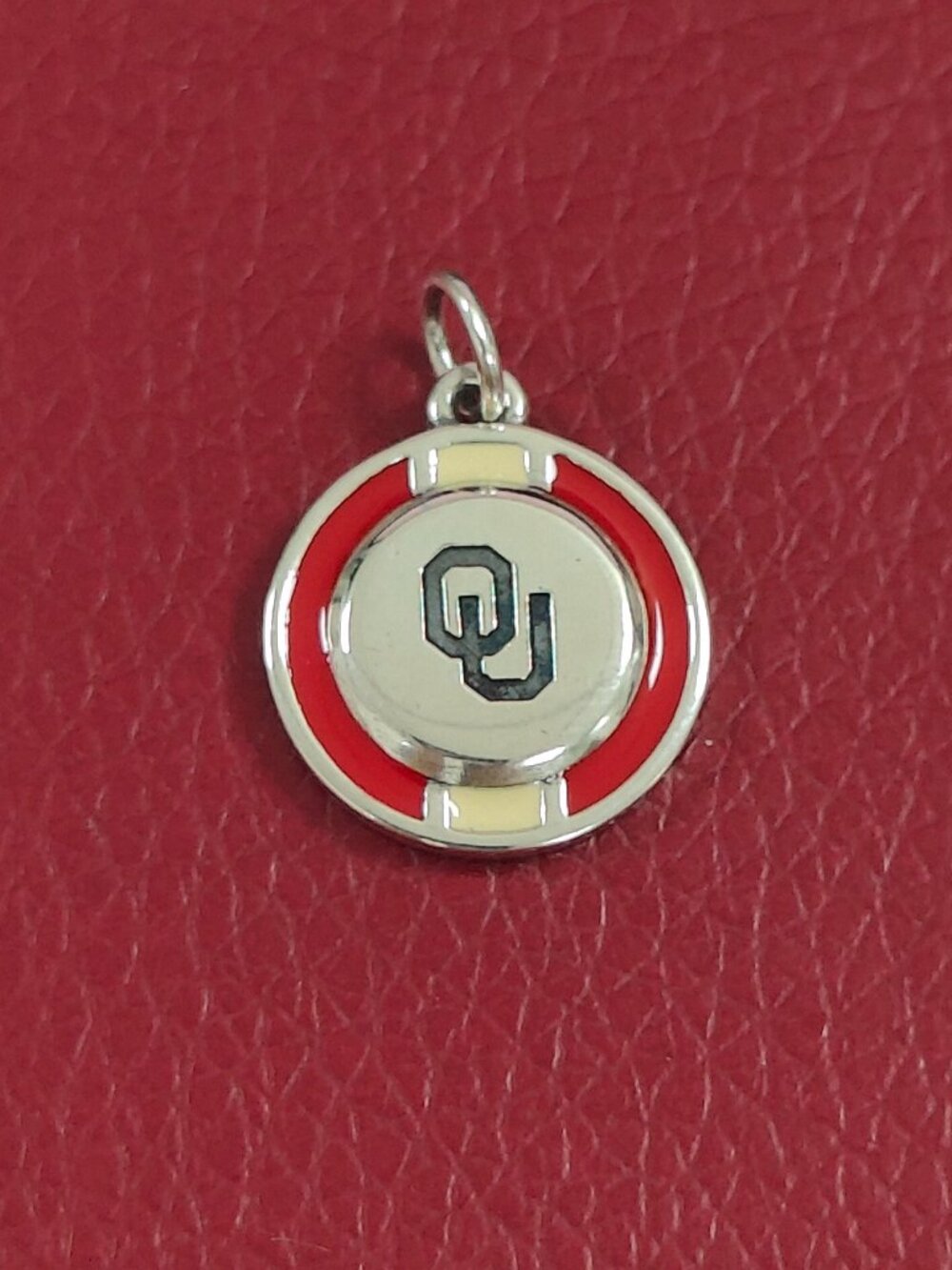 James Avery Enamel The University of Oklahoma School Spirit Charm with box